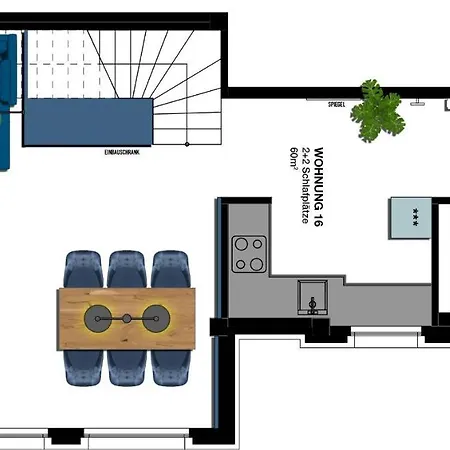 Seebruecke - Mit 1 Schlafzimmer Und Balkon S16 *